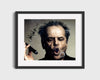 Movie Autograph Print - Jack Nicholson - Smoke Ring Cool Movies FSPrints Gallery Frame 16x20