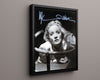 Movie Autograph Print - Marlene Dietrich - Sultry Shadows Movies FSPrints Floating Canvas 16x20