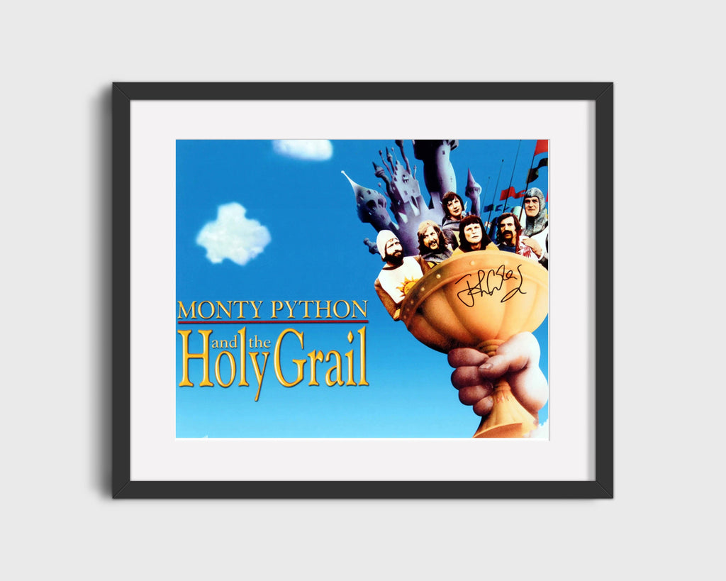 Movie Autograph Print - Monty Python and the Holy Grail - John Cleese - Ni Movies FSPrints Gallery Frame 16x20