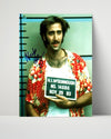 Movie Autograph Print - Nicolas Cage - Raising Arizona Movies FSPrints Poster 16x20