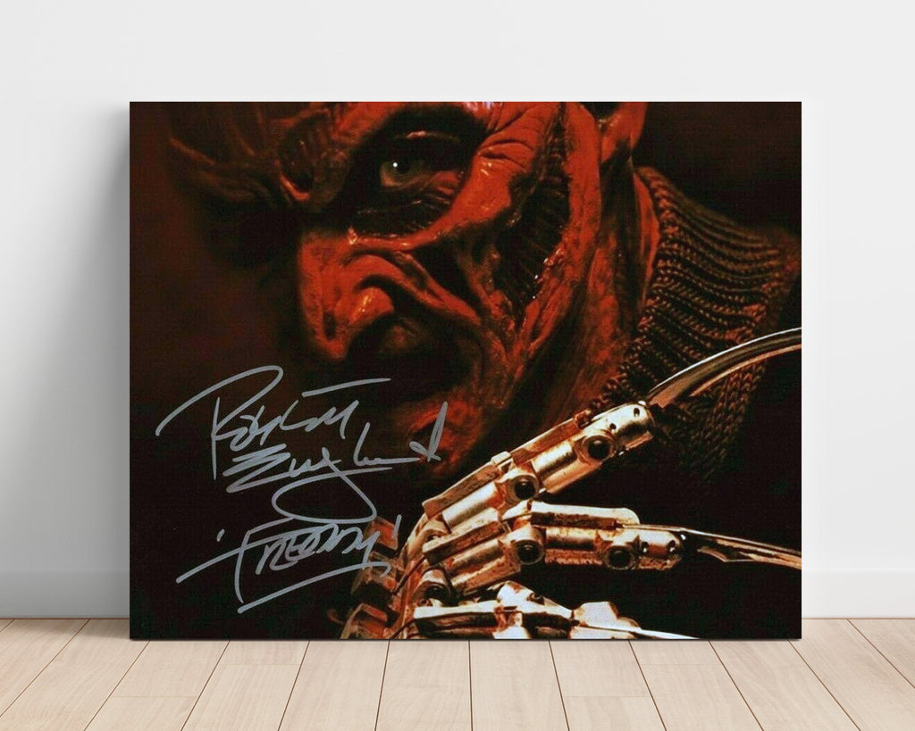 Movie Autograph Print Unframed - Nightmare on Elm Street - Robert Englund - Sweet dreams are made of screams Movies Unframed FSPrints Poster 16x20