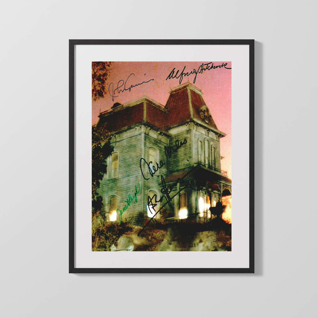 Movie Autograph Print - Psycho - Haunted House Cast Movies FSPrints Gallery Frame 16x20