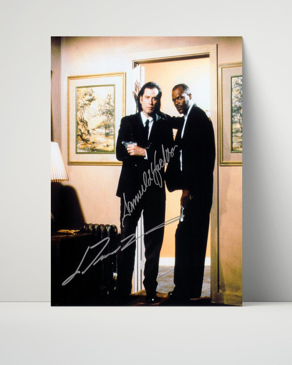 Movie Autograph Print Unframed - Pulp Fiction - Hitmen Cool Movies Unframed FSPrints Poster 16x20
