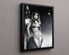 Movie Autograph Print - Raquel Welch - Spotlight Glam Movies FSPrints Floating Canvas 16x20