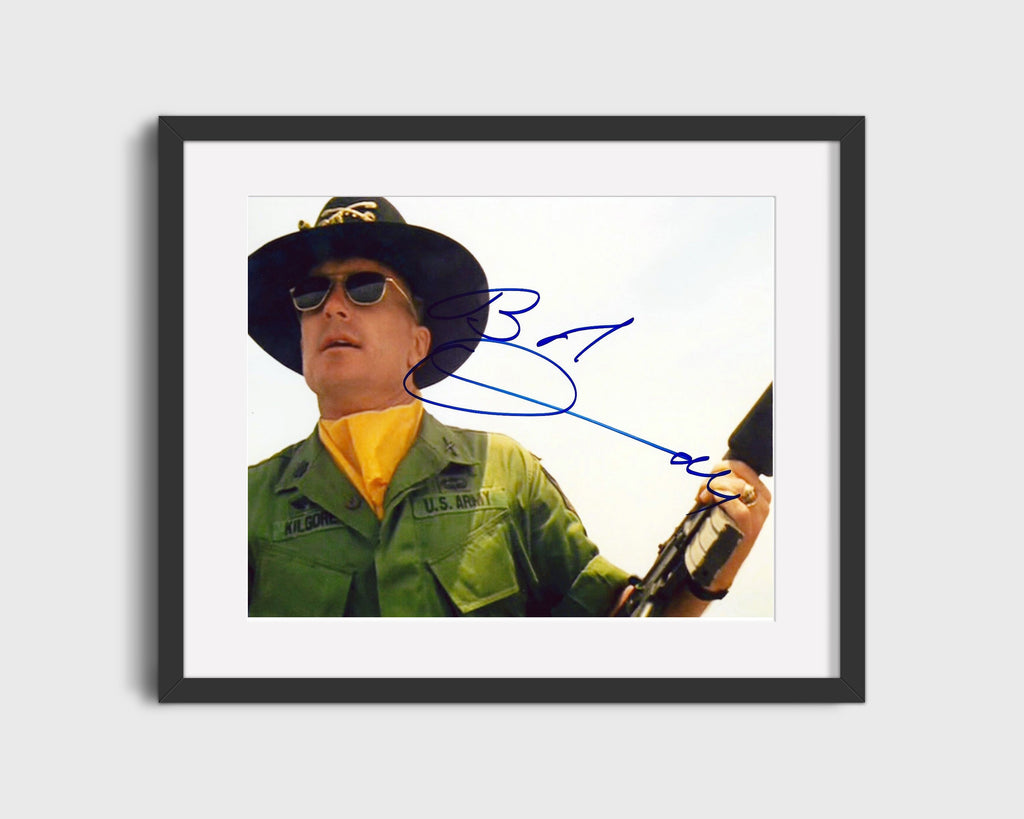 Movie Autograph Print - Robert Duvall - Apocalypse Now - Smells Like Victory Movies FSPrints Gallery Frame 16x20