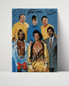 Movie Autograph Print Unframed - Rocky - Sylvester Stallone and Carl Weathers - Heavyweight showdown Movies Unframed FSPrints Poster 16x20