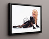 Movie Autograph Print - RuPaul - Glamour unleashed Movies FSPrints Floating Canvas 16x20