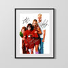 Movie Autograph Print - Scooby Doo Cast - Mystery Squad Movies FSPrints Gallery Frame 16x20