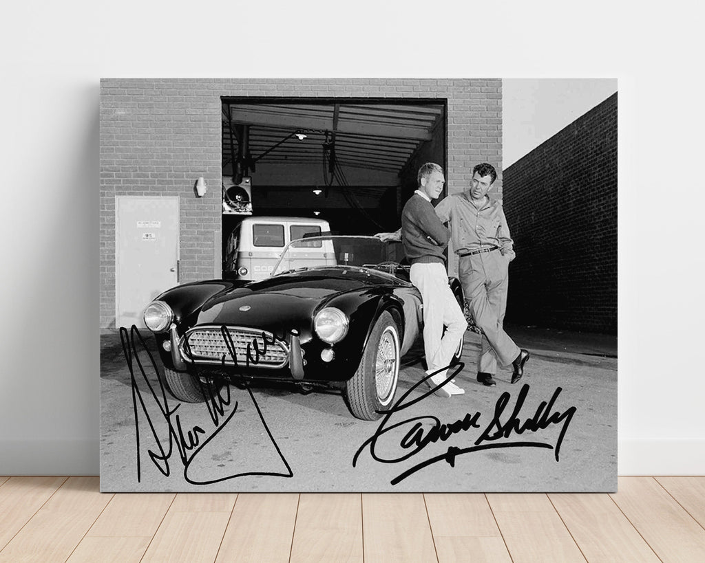 Movie Autograph Print Unframed - Steve McQueen - Cowboy Cool Movies Unframed FSPrints Poster 16x20