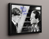Movie Autograph Print - The Sixth Sense - Bruce Willis and Haley Joel Osment - I see dead people Movies FSPrints Floating Canvas 16x20