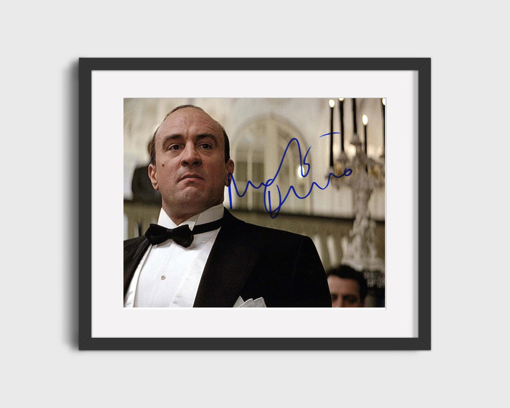 Movie Autograph Print - The Untouchables - Robert De Niro - Mob boss chic Movies FSPrints Gallery Frame 16x20