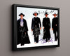 Movie Autograph Print - Tombstone - Cast - Hells coming with me Movies FSPrints Floating Canvas 16x20