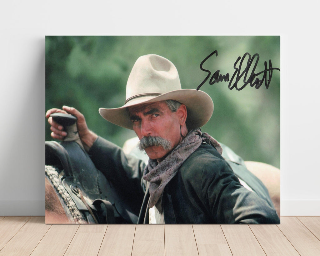 Movie Autograph Print Unframed - Tombstone - Sam Elliott - Mustache gunslinger Movies Unframed FSPrints Poster 16x20
