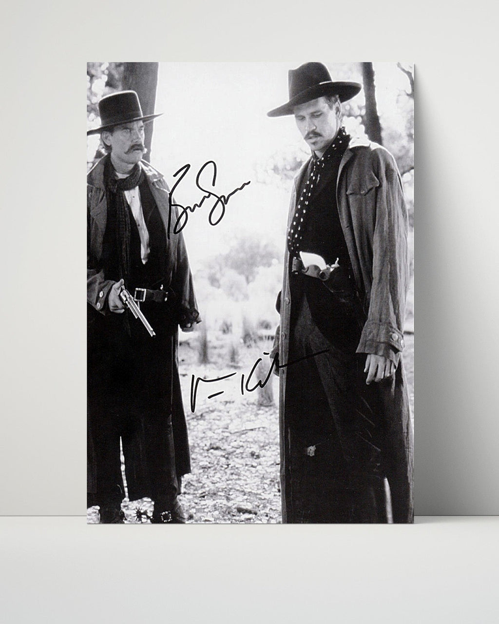 Movie Autograph Print Unframed - Tombstone - Western Showdown Movies Unframed FSPrints Poster 16x20