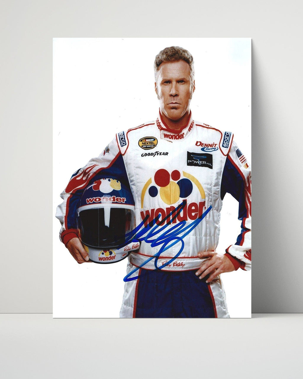 Movie Autograph Print Unframed - Will Ferrell - Talladega Nights - Shake and Bake Legend Movies Unframed FSPrints Poster 16x20