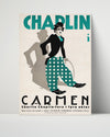 Movie Star Poster - Charlie Chaplin - Carmen - Comic Genius on Display Movies FSPrints Poster 16x20