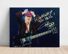 Music Autograph Photo - Angus Young - Highway to Hell Pose Music Vintage Framed Prints Poster 16x20