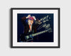 Music Autograph Photo - Angus Young - Highway to Hell Pose Music Vintage Framed Prints Gallery Frame 16x20