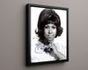 Music Autograph Photo - Aretha Franklin - Queen of Soul Gaze Music Vintage Framed Prints Floating Canvas 16x20