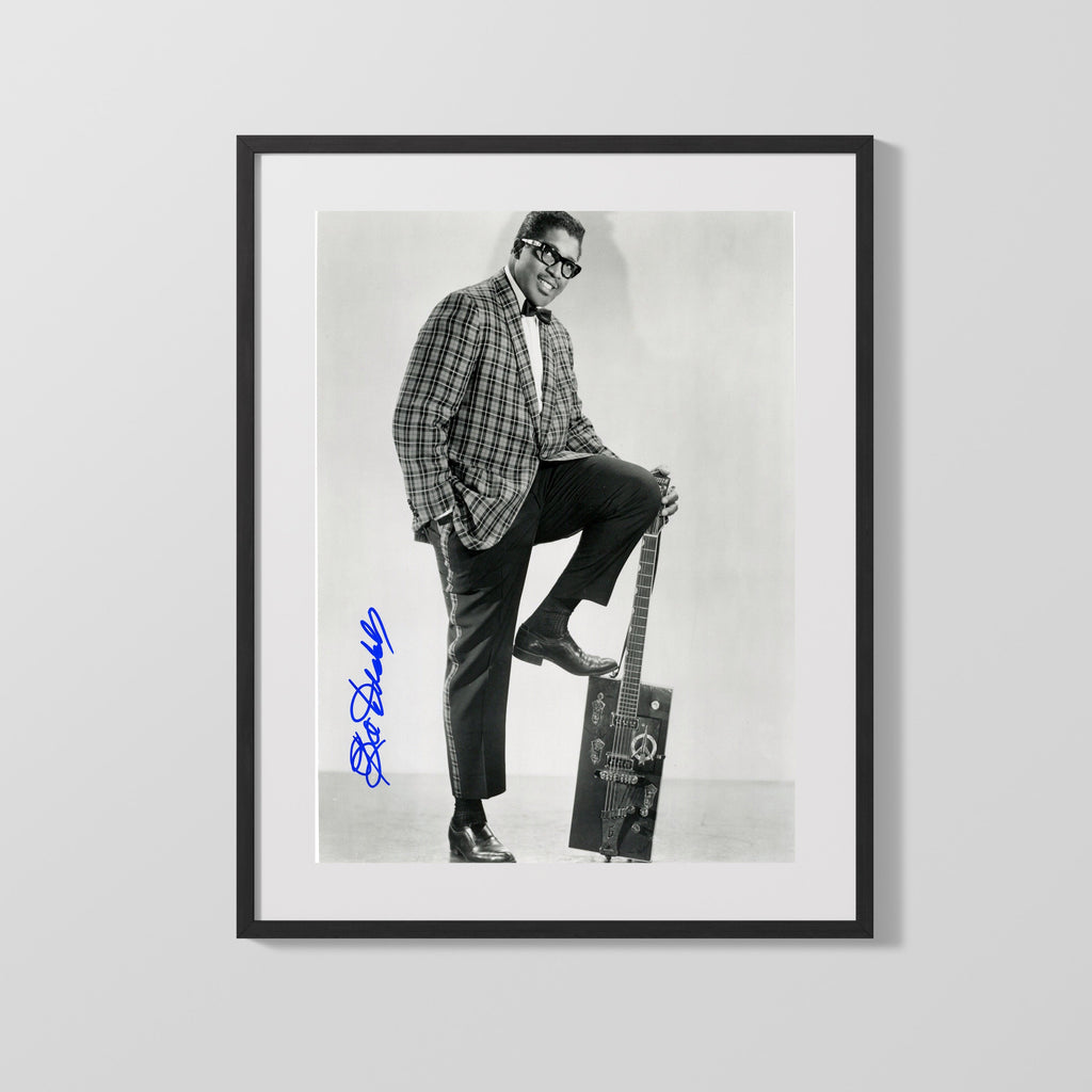 Music Autograph Photo - Bob Dylan - Acoustic Soul Music Vintage Framed Prints Gallery Frame 16x20