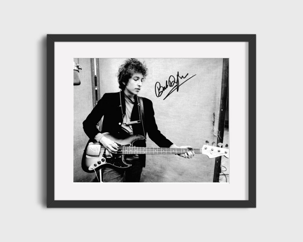 Music Autograph Photo - Bo Diddley - Plaid and Power Chords Music Vintage Framed Prints Gallery Frame 16x20