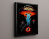 Music Autograph Photo - Boston - Spaceships and Power Chords Music Vintage Framed Prints Floating Canvas 16x20