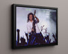 Music Autograph Photo - Brian May - Queen of the Stage Music Vintage Framed Prints Floating Canvas 16x20