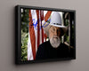 Music Autograph Photo - Charlie Daniels - Southern Fiddle Spirit Music Vintage Framed Prints Floating Canvas 16x20