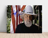 Music Autograph Photo - Charlie Daniels - Southern Fiddle Spirit Music Vintage Framed Prints Poster 16x20