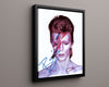 Music Autograph Photo - David Bowie - Ziggy Stardust Forever Music Vintage Framed Prints Floating Canvas 16x20