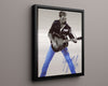 Music Autograph Photo - George Michael - Faith in Blue Jeans Music Vintage Framed Prints Floating Canvas 16x20