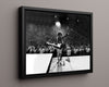 Music Autograph Photo - Jim Morrison - Lizard King in Leather Music Vintage Framed Prints Floating Canvas 16x20