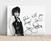 Music Autograph Photo - Joan Jett - Rock til Ya Drop Attitude Music Vintage Framed Prints Poster 16x20