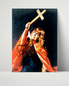 Music Autograph Photo - Ozzy Osbourne - Cross and Chaos Music Vintage Framed Prints Poster 16x20