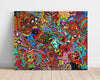 Music Autograph Photo - Psychedelic Art - Eye Popping Chaos Music Vintage Framed Prints Poster 16x20