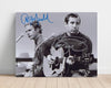 Music Autograph Photo - Simon and Garfunkel - Harmonious Duo Signed Music Vintage Framed Prints Poster 16x20