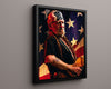 Music Autograph Photo - Willie Nelson - On The Road Again Lyrics Music Vintage Framed Prints Floating Canvas 16x20