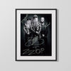 Music Autograph Photo - ZZ Top - Trio of Beards Swagger Music Vintage Framed Prints Gallery Frame 16x20