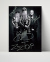 Music Autograph Photo - ZZ Top - Trio of Beards Swagger Music Vintage Framed Prints Poster 16x20