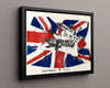 Music Poster - Sex Pistols - Anarchy in the U.K. Music Vintage Framed Prints Floating Canvas 16x20