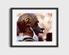 Navy Autograph Print - Roger Staubach - Mr. Midshipman QB College FSPrints Gallery Frame 16x20
