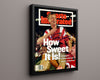 Nebraska Autograph SI Print - Tom Osborne - How Sweet It Is College FSPrints Floating Canvas 16x20