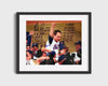 Nolan Ryan Autograph Print - Stats Milestone - Express Numbers