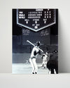Nolan Ryan and Amos Otis Autograph Print - Final Out Duel - Express Ends It