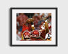 Oklahoma Autograph Print - Samaje Perine - Power Back College FSPrints Gallery Frame 16x20