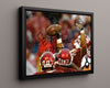 Oklahoma Autograph Print - Sam Bradford - Sooner Magic Arm College FSPrints Floating Canvas 16x20