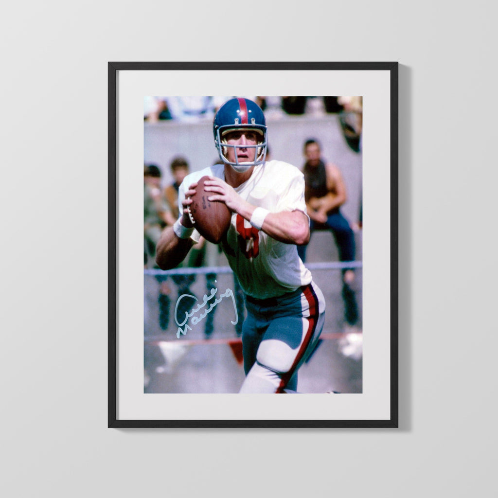 Ole Miss Autograph Print - Archie Manning - Rebel QB Legend College FSPrints Gallery Frame 16x20