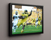 Oregon Autograph Print - Royce Freeman - Touchdown Signal College FSPrints Floating Canvas 16x20