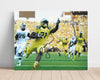 Oregon Autograph Print - Royce Freeman - Touchdown Signal College FSPrints Poster 16x20