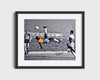 Pele Brazil Autograph Print - Iconic Bicycle Kick Soccer FramedSportPrints Gallery Frame 16x20